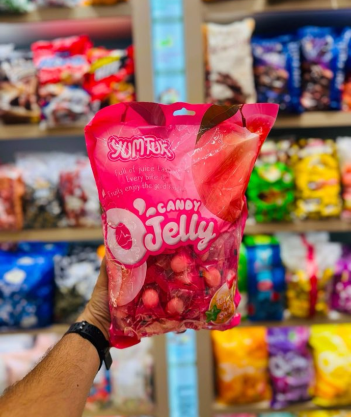 پاستیل خیس میوه ای هلو candy jelly