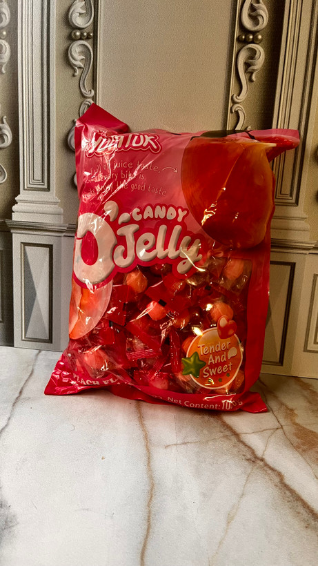 پاستیل خیس میوه ای هلو candy jelly